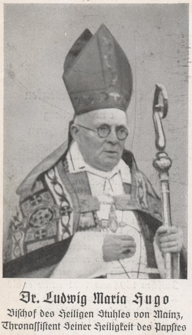 Bischof Hugo von Mainz-1921bis1935 (c) Rochusbruderschaft