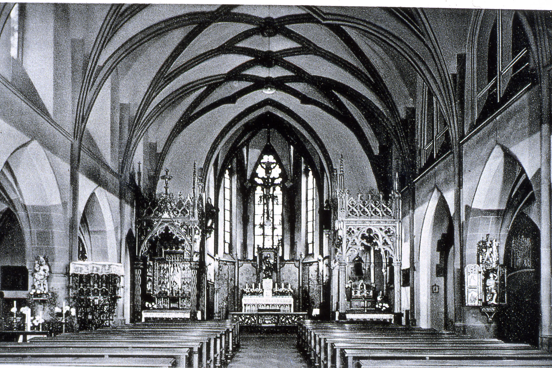 Rochuskapelle_Innen_bis1957 (c) Foto: Historische Gesellschaft