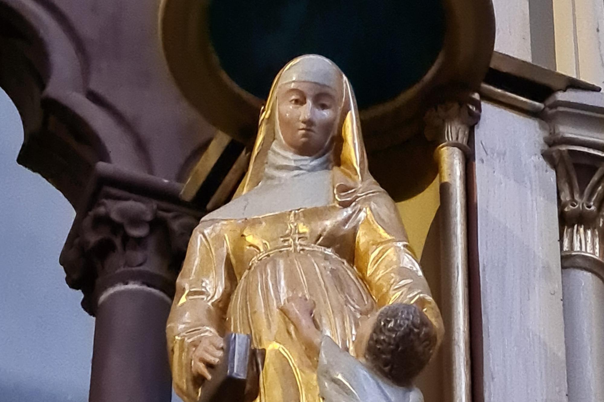 Statue Marianne Cope in Heppenheim, St. Peter