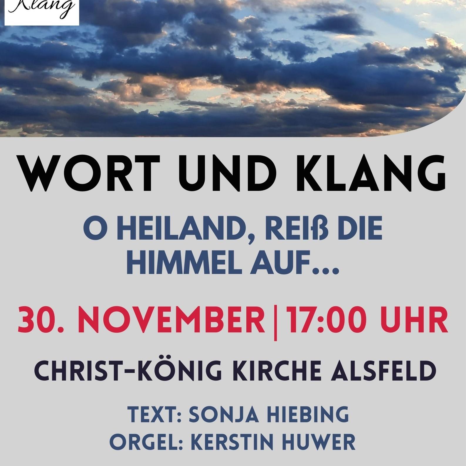 Wort und Klang 30.11.2024