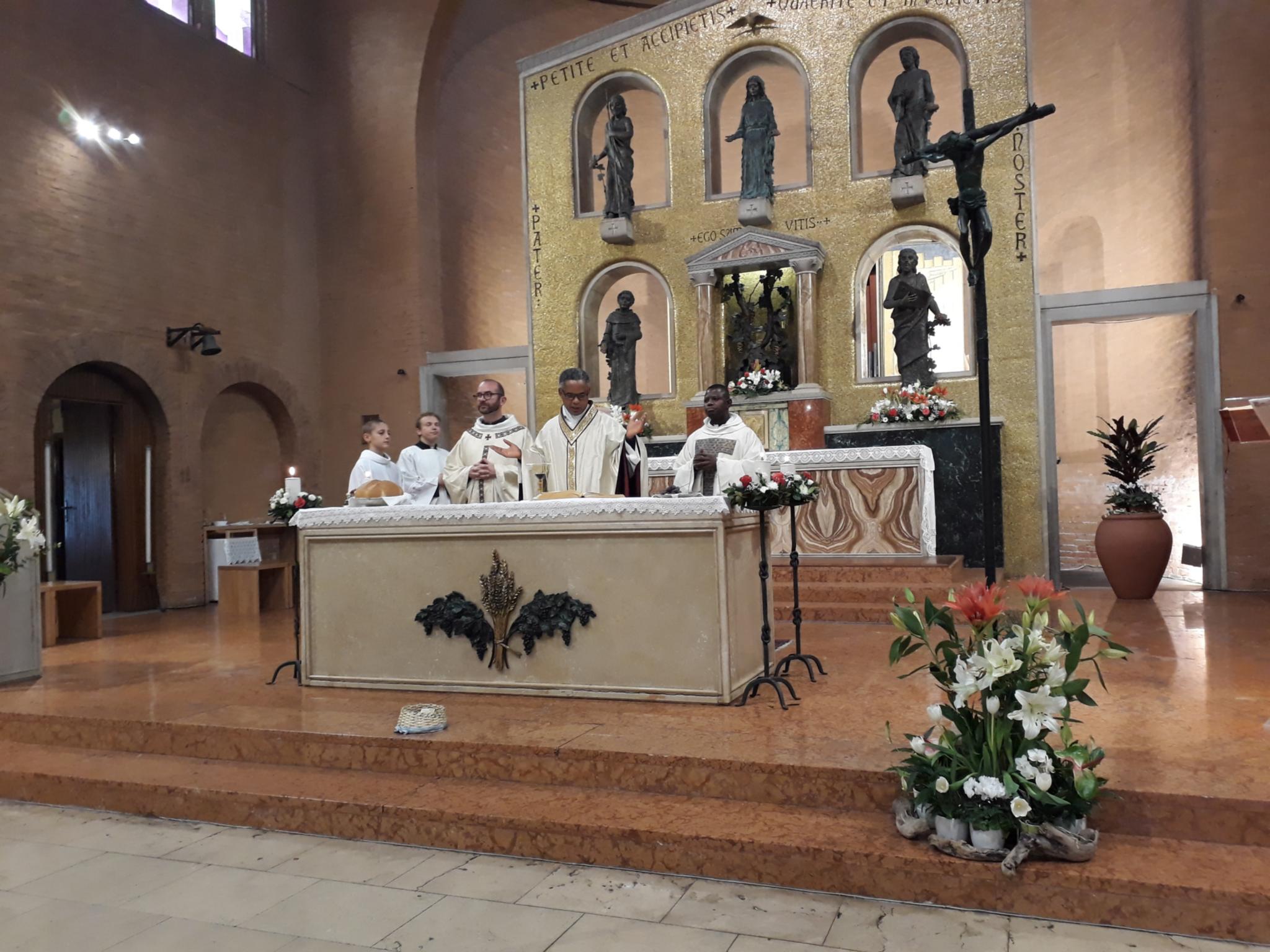 Im Festgottesdienst