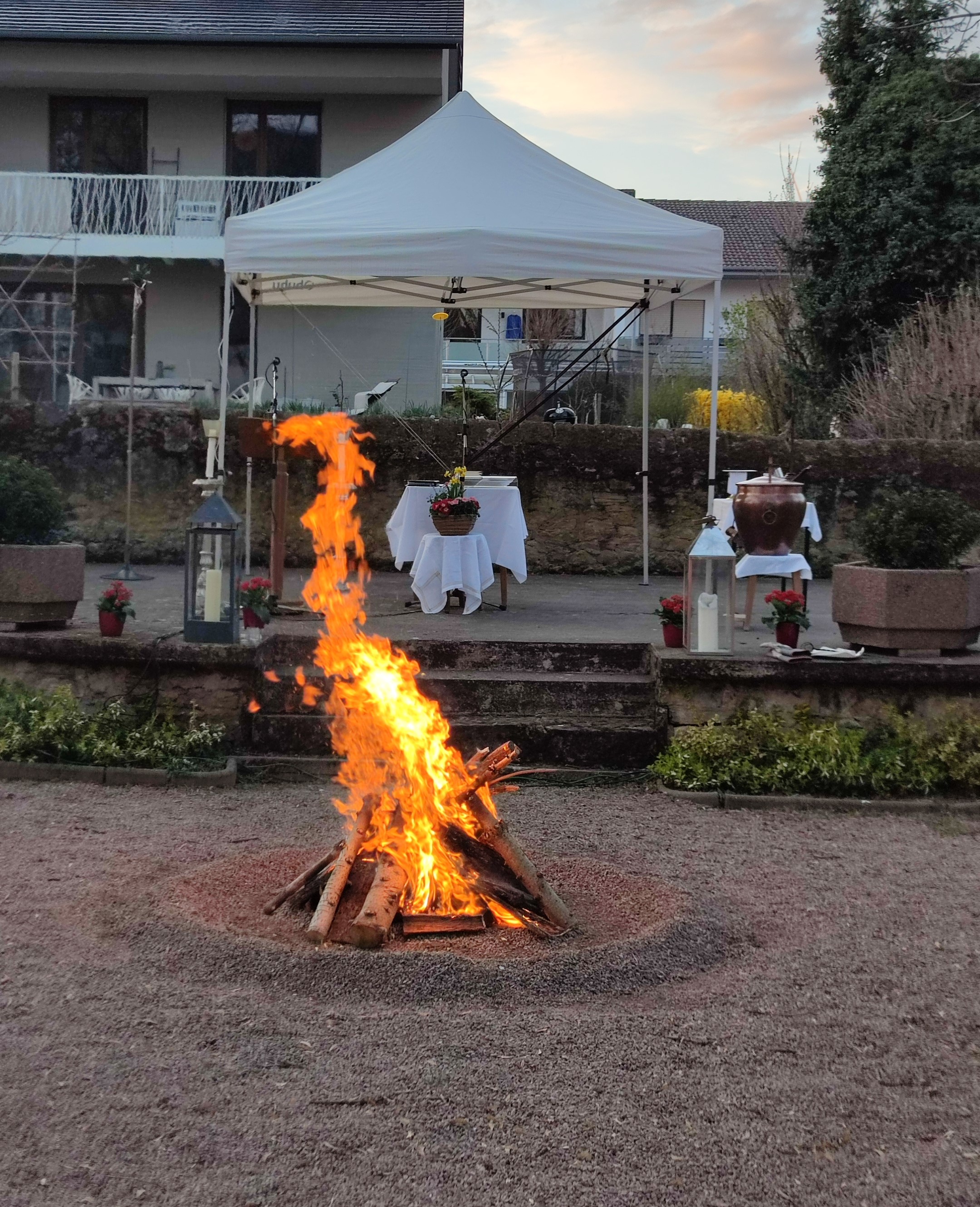 Osterfeuer Weinheim