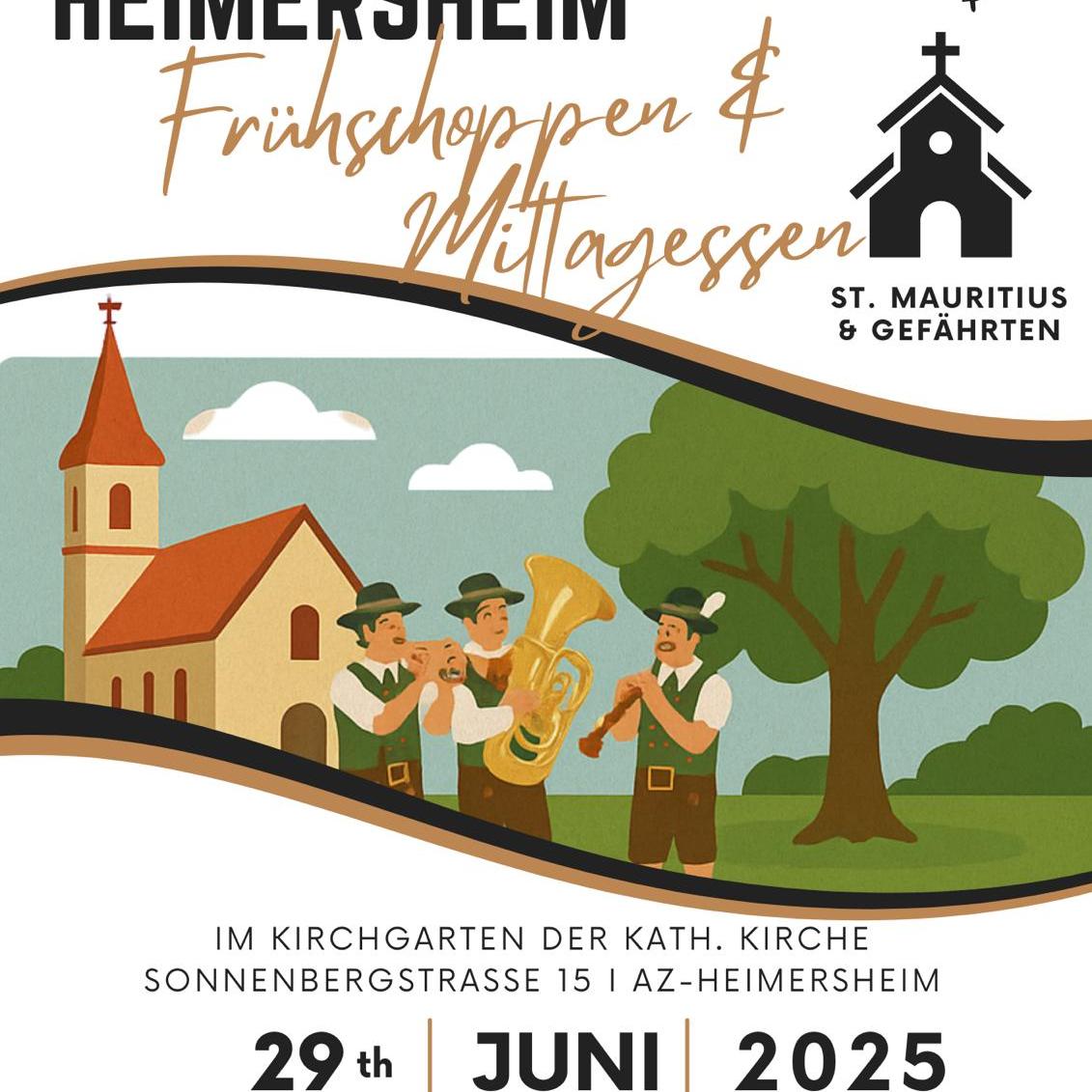 Flyer - Herz-Jesu-Fest Heimersheim 2025