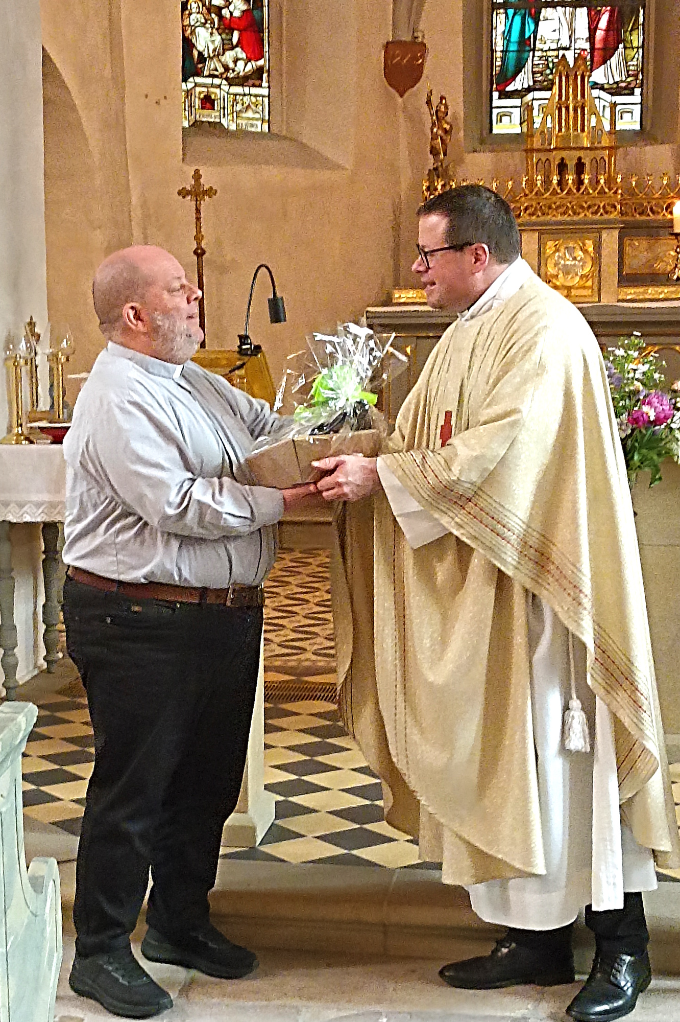 Herz-Jesu-Fest Heimersheim 2026   Dankeschön Pfarrer Dr. Martin Cludius (2026-06-14) - 2