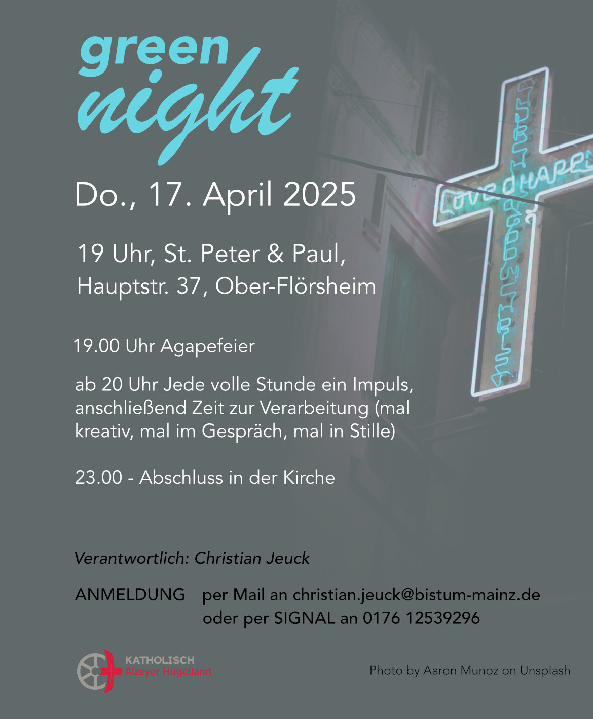 2025 Gründonnerstag-Agape und Nachtwache