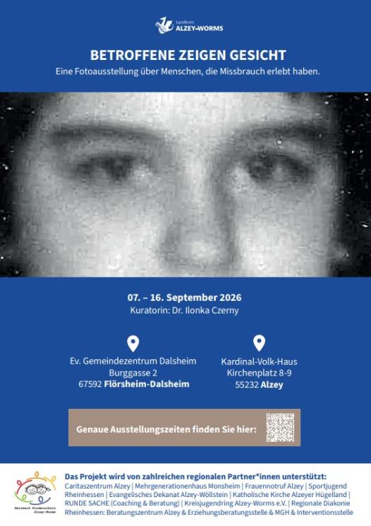 Ausstellung 2026 Betroffene zeigen Gesicht