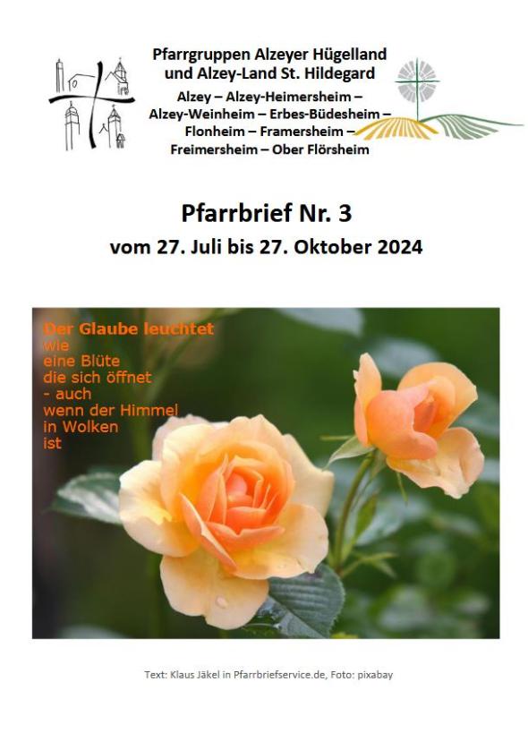 Deckblatt Bild 3 24 (c) PG Alzey-Land/PG Alzeyer Hügelland