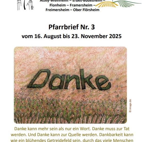 Deckblatt Gemeindeheft 3/25
