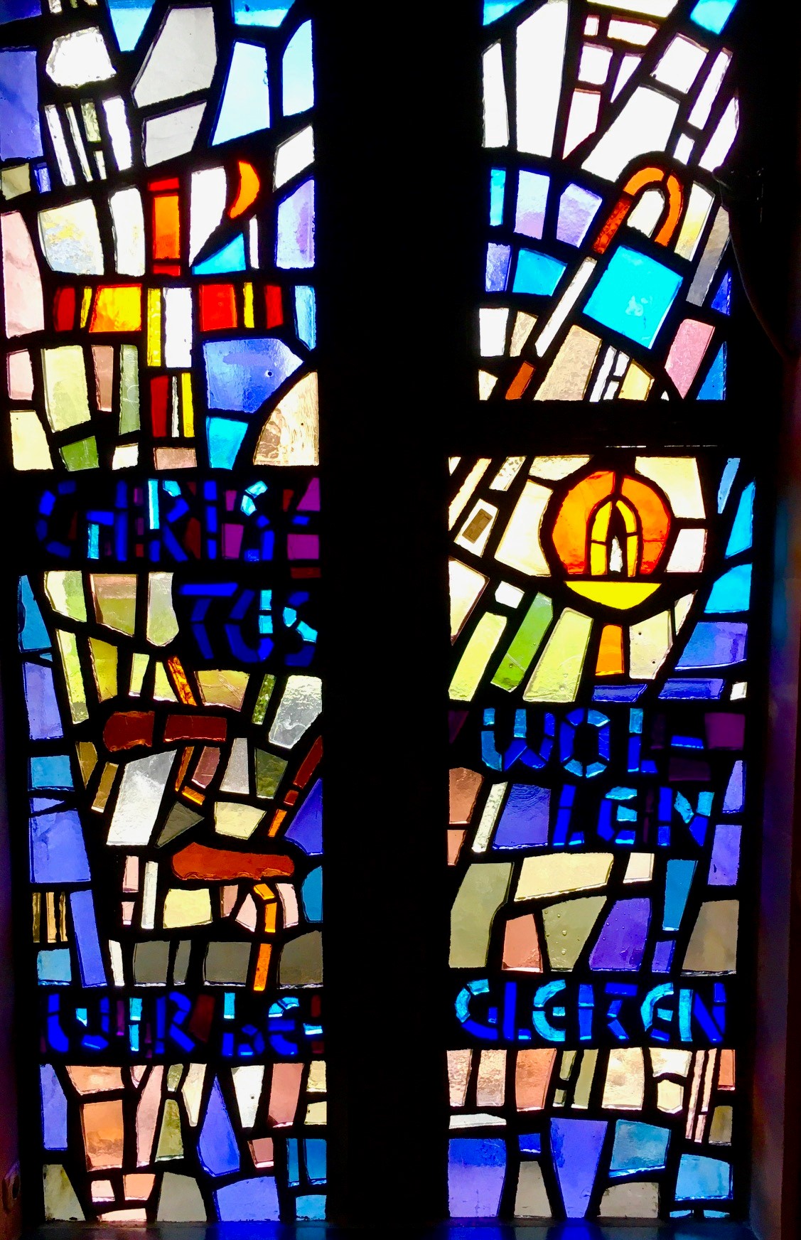 Fenster Sakristei St. Joseph Alzey (c) Pfarrer Bretz