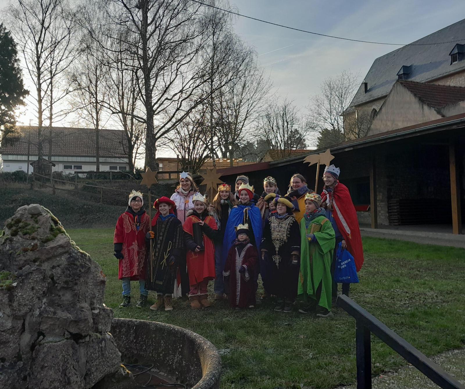 Sternsinger in Ober-Flörsheim 2025 (c) T. Jeuck