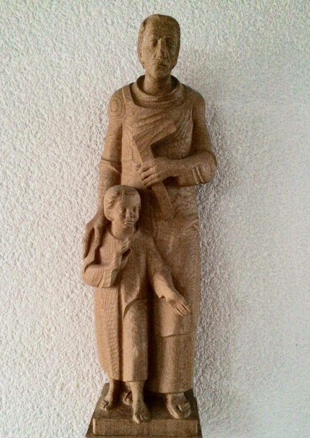 Figur Joseph und Jesus