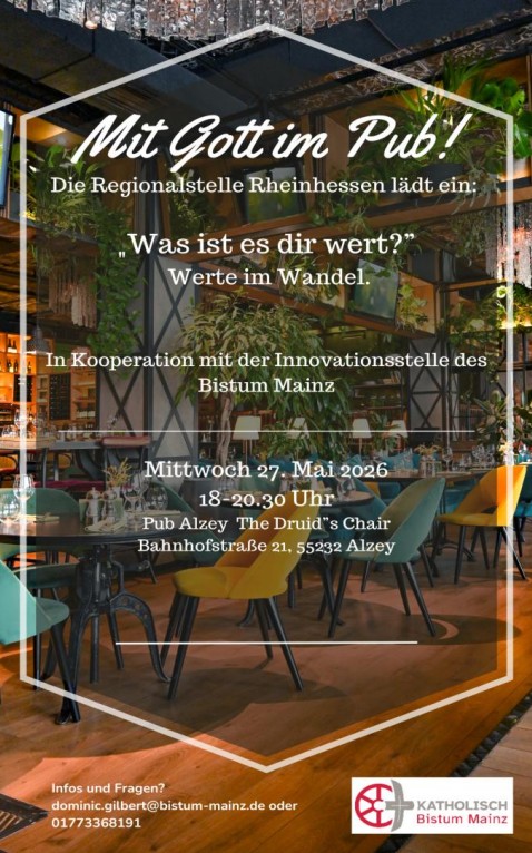 Gott im Pub Mai 26 (c) PR D. Gilbert