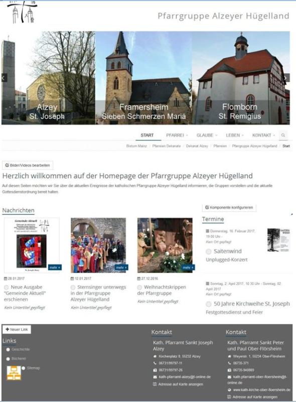 Homepage (c) PG Alzeyer Hügelland