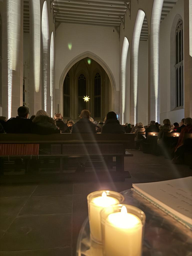 Nacht der Lichter in der Nikolaikirche in Alzey