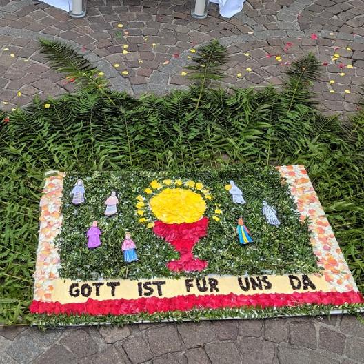 Blumenbild Fronleichnam 19