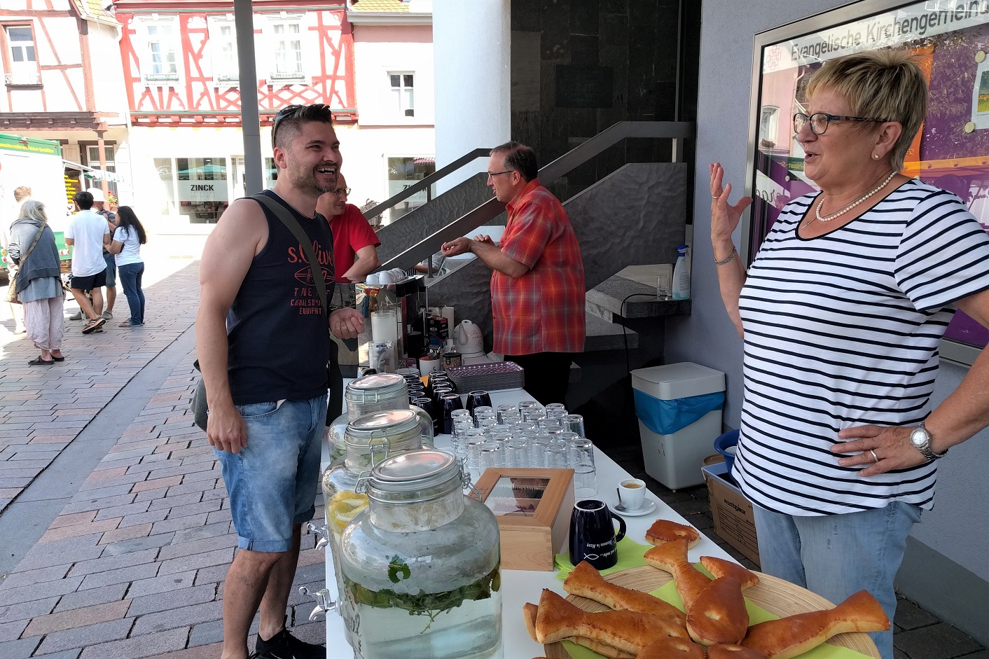Ökumenischer Markttreff Alzey Juli 2019 (c) up