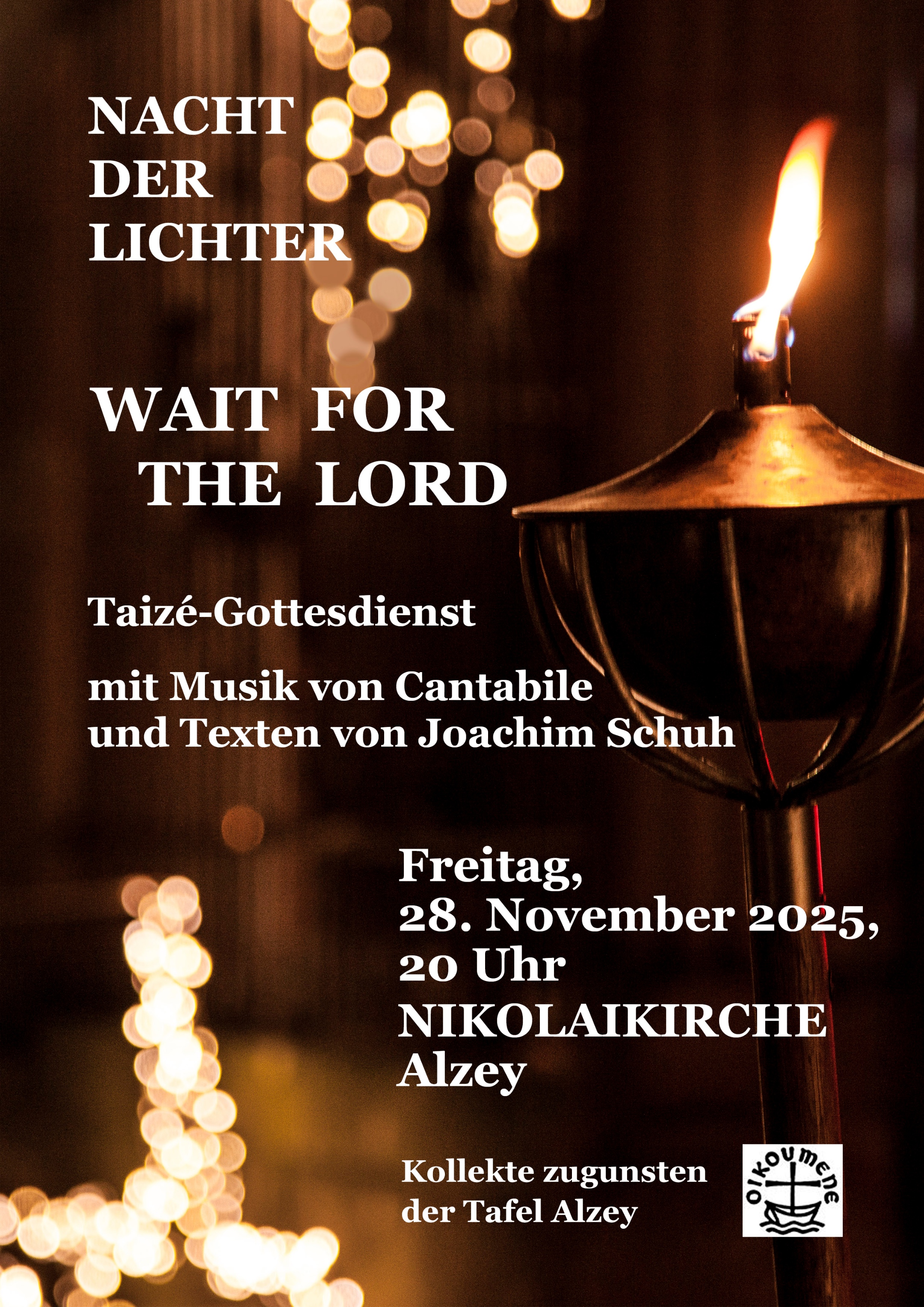 Plakat Nacht der Lichter 2025