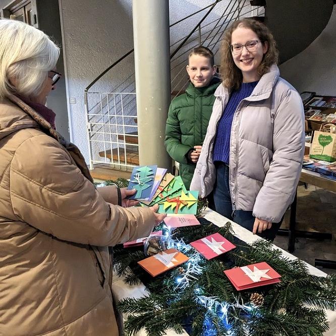Angebot der Ministranten am ersten Advent