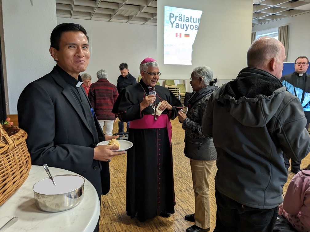 Besuch Bischof Garcia, Empfang im Kardinal-Volk-Haus Alzey (c) up