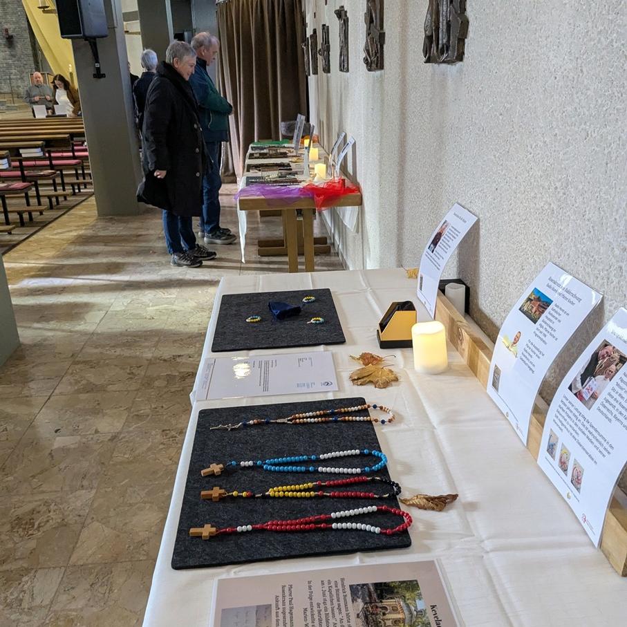Rosenkranz Ausstellung in St. Joseph Alzey