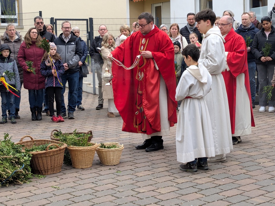 Segnung der Palmzweige (c) up