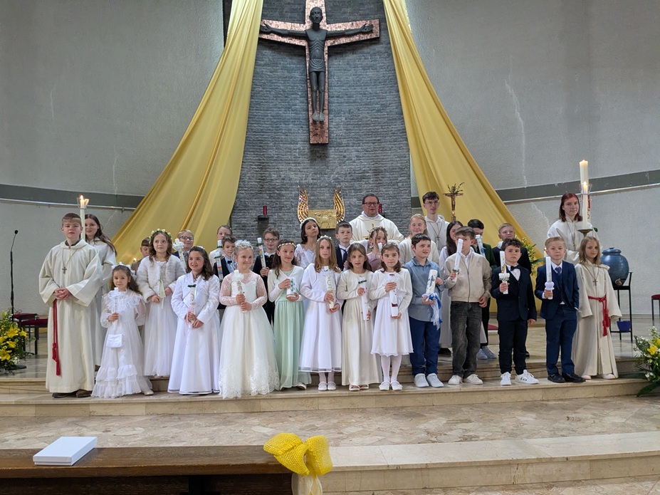Gruppe Erstkommunion am Sonntag 12. April 10.30 Uhr