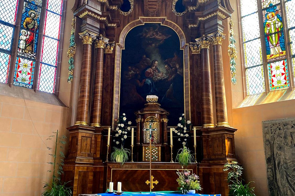 Pastoralraumfest 2025, Altarraum St. Rufus Gau-Odernheim