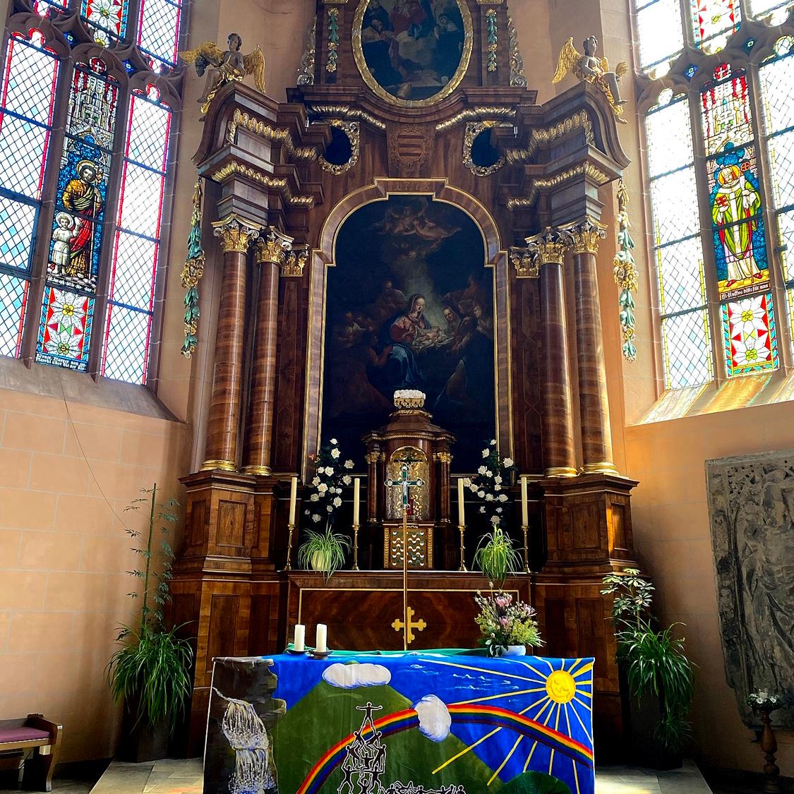 Pastoralraumfest 2025, Altarraum St. Rufus Gau-Odernheim