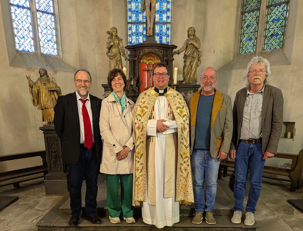 Pfingstvesper in St. Urban in Gau-Heppenheim 2025 (c) Pfr. Wornath