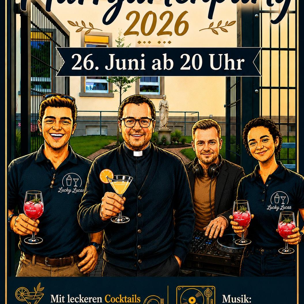 Plakat - Pfarrgartenparty 2026