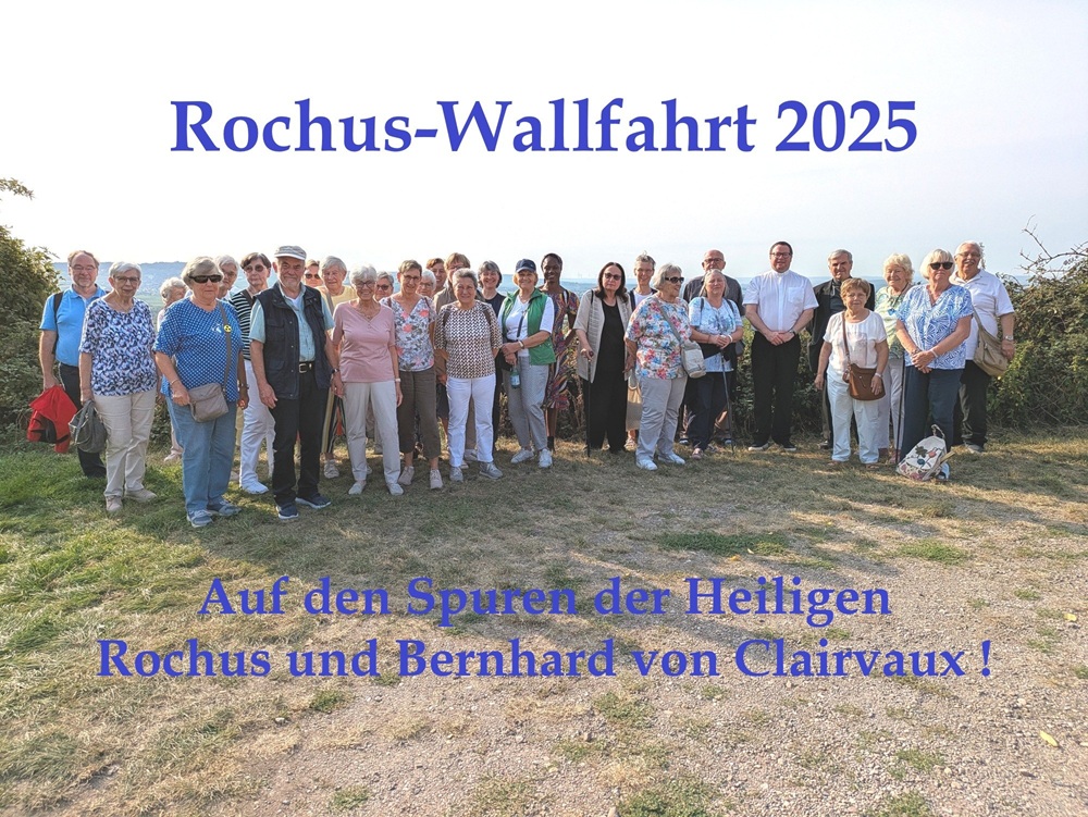 Rochus-Wallfahrt 2025 Gruppenbild (c) Pfr. Wornath