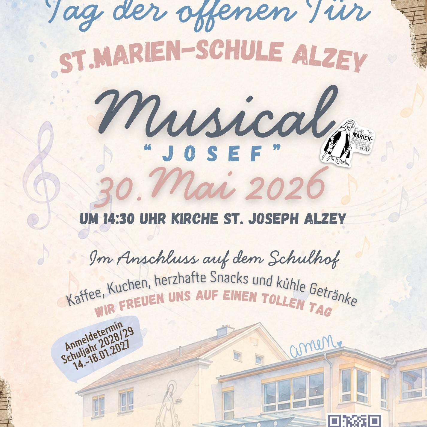 St. Marien Schule Josef Flyer