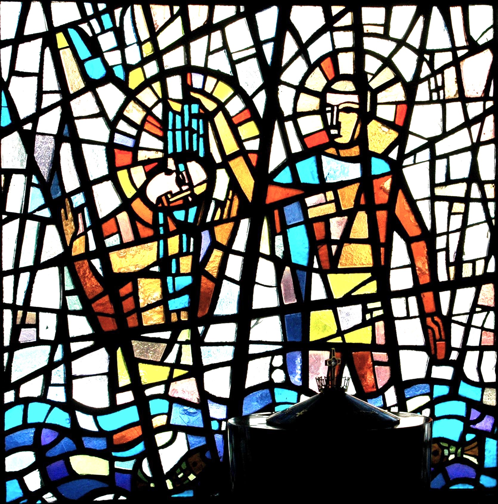 Taufkapelle Fenster St. Joseph Alzey (c) Pfarrer Bretz