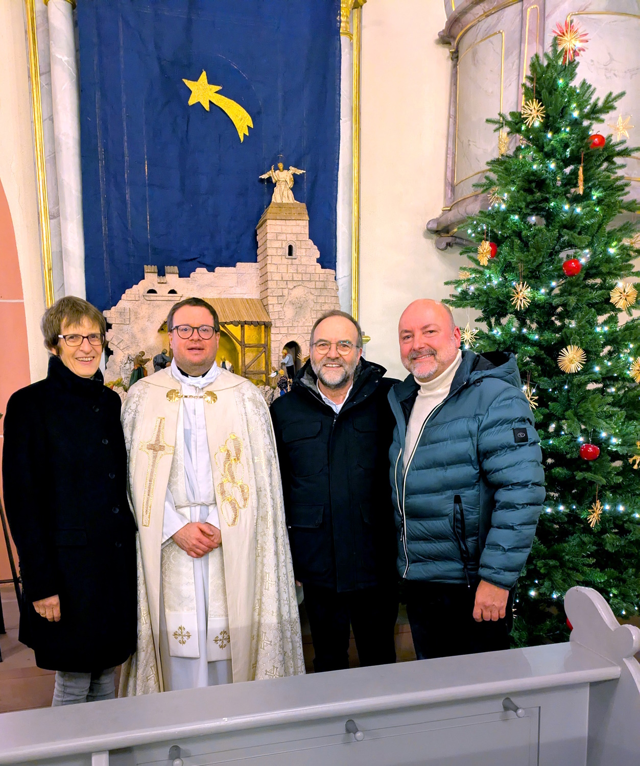 Weihnachtsvesper 2024 in St. Josef Freimersheim (c) Pfarrer Wornath