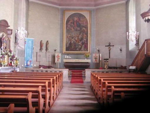 St. Jakobus vor der Renovierung 1962