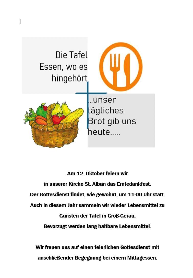 Erntedank