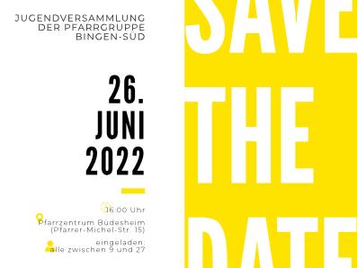 JV 2022: Save the Date