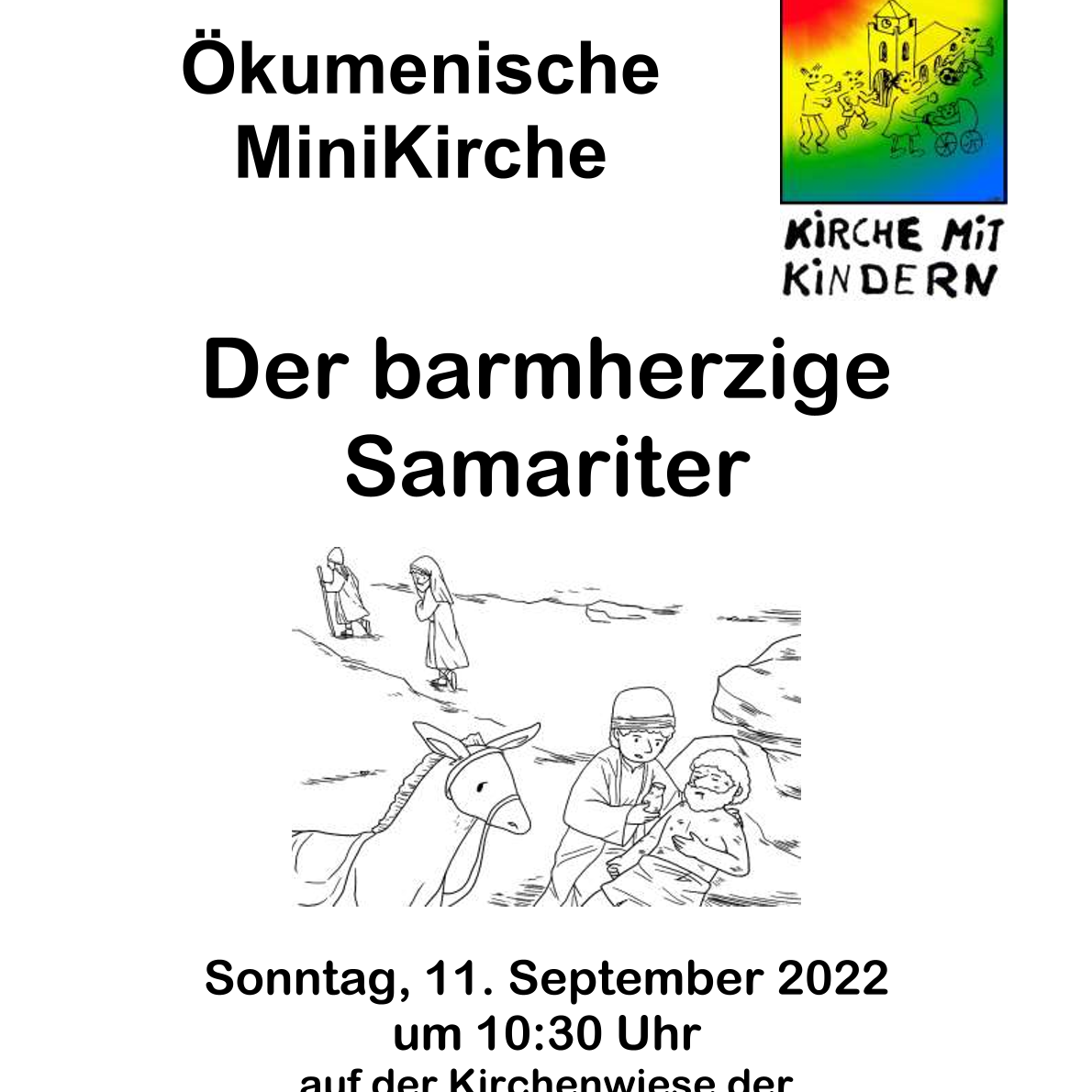 2022-09-11_MiniKirchen-Plakat-barmherziger-Samariter