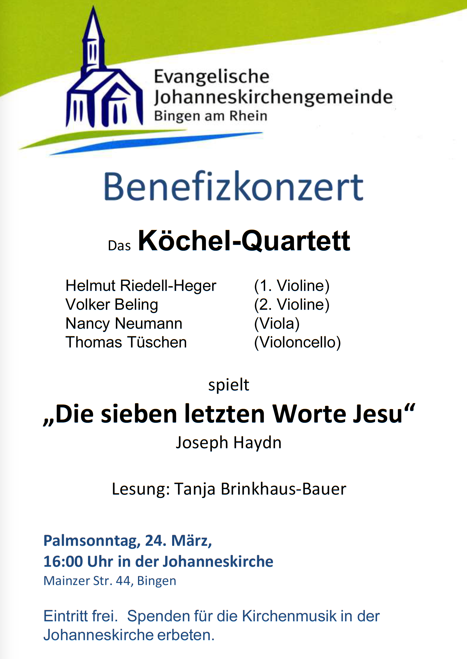 2024-03-24 Konzert - Die sieben letzten Worte Jesu (c) Johanneskirchengemeinde