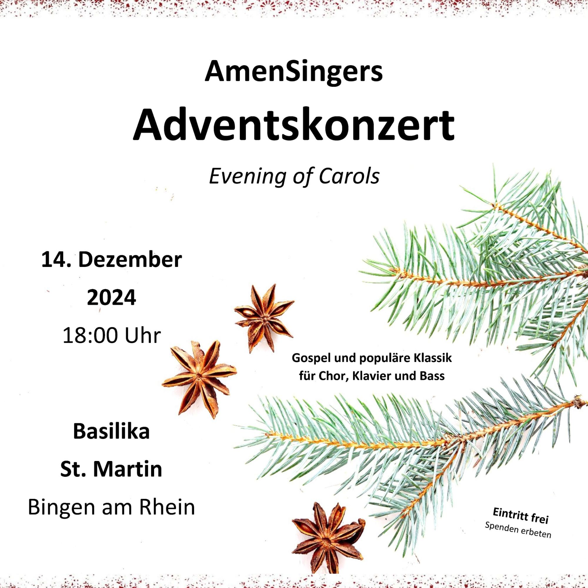 2024 Plakat Adventskonzert