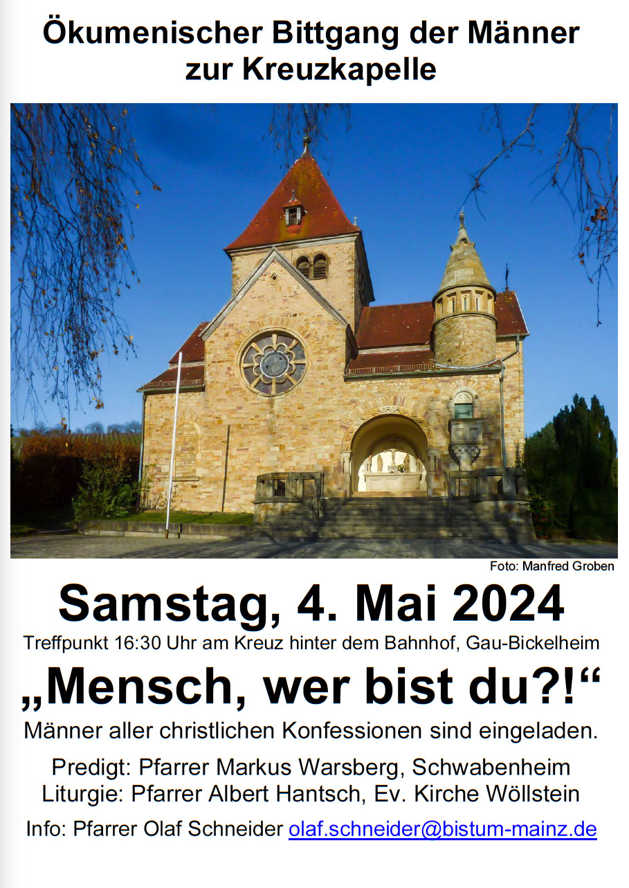 2024.04.05_Gau-Bickelheim_Ökum. Bittgang Männer (c) Manfred Groben