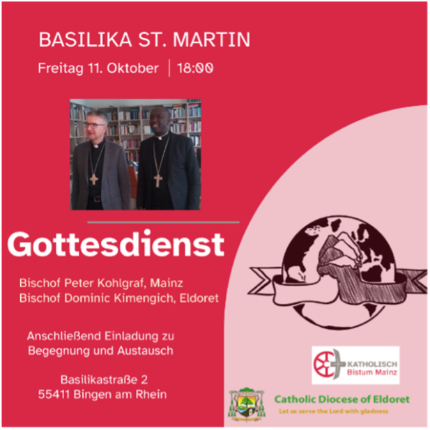 Gottesdienst mit Freunden aus Kenia (c) Bistum Mainz