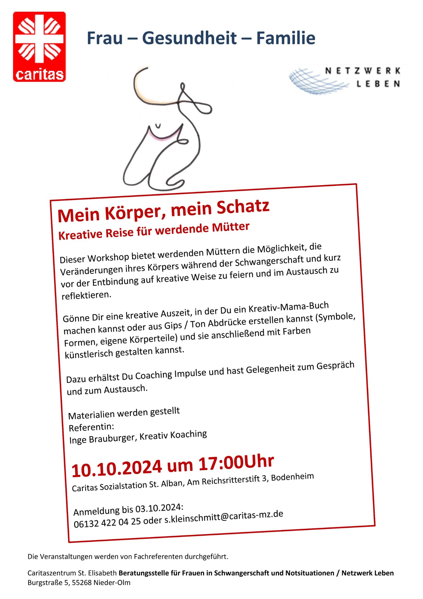 Körper Schatz (c) Caritaszentrum St. Elisabeth