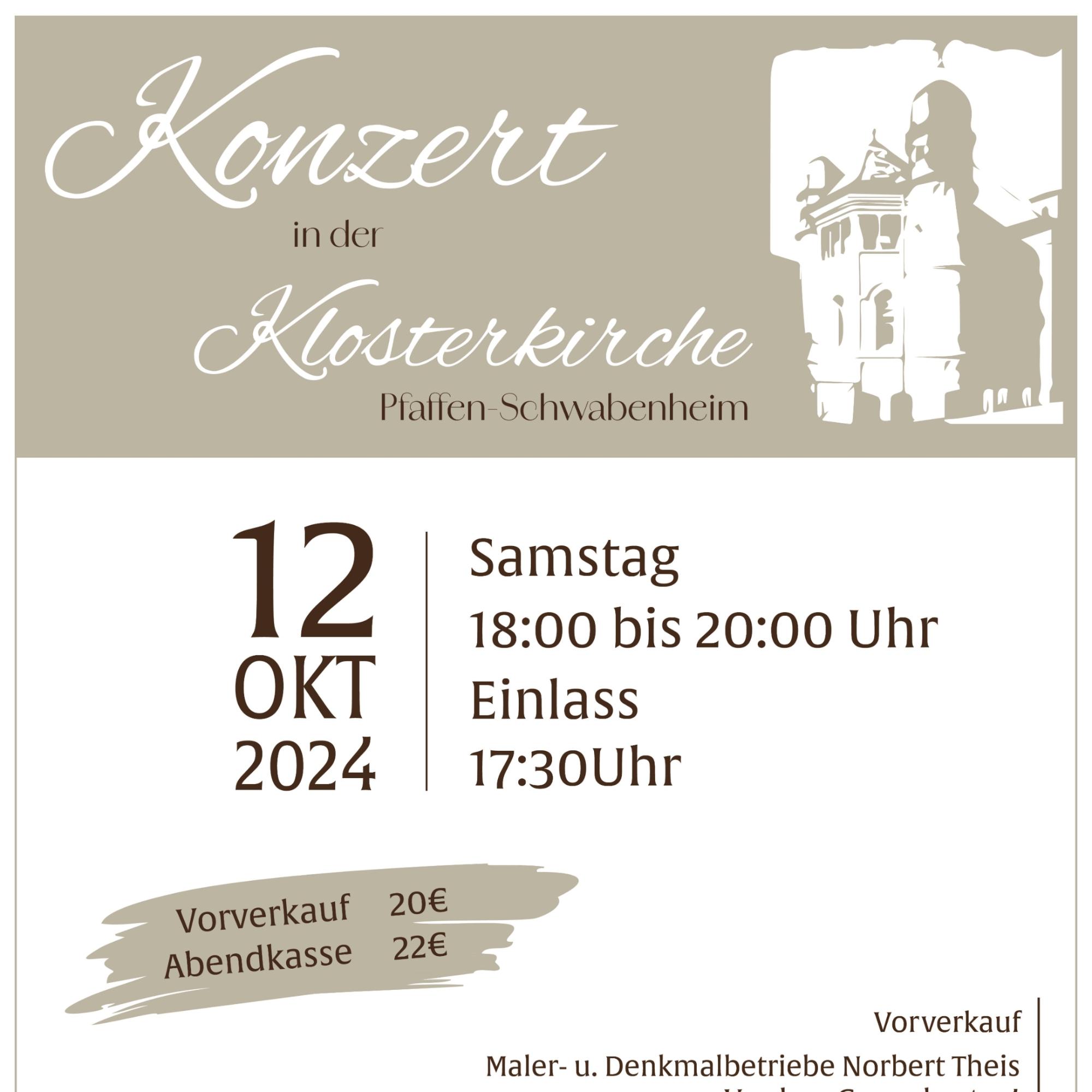 Konzert Klosterkirche