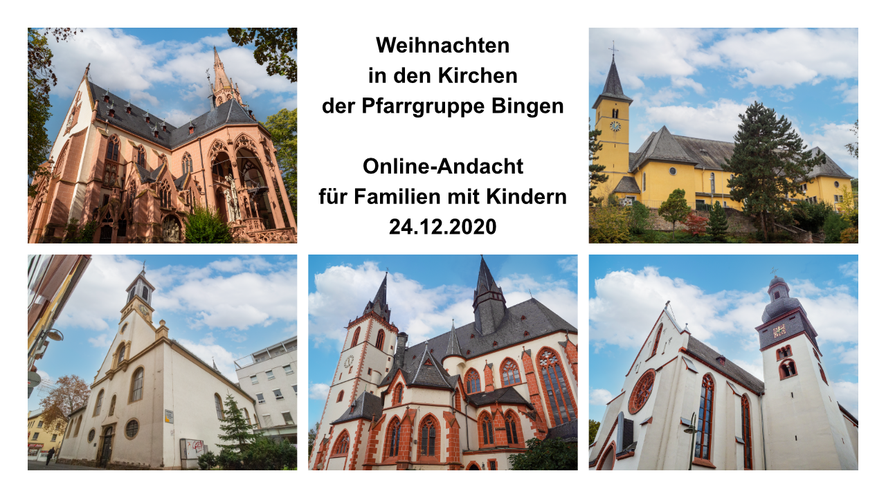 Online-Andacht für Familien mit Kindern aus der Dreikönigskirche Bingen-Kempten