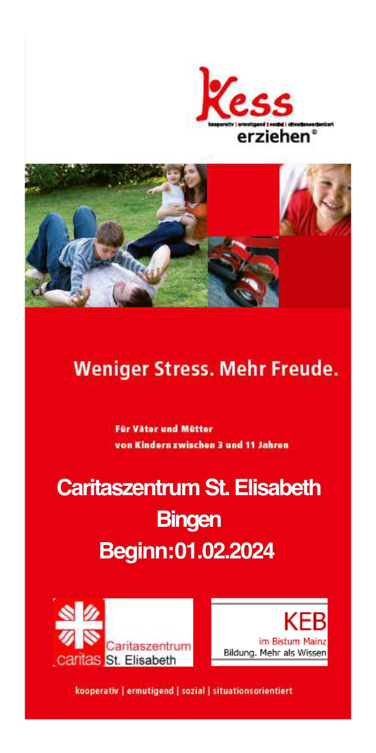 YRP_Flyer Weniger Stress_ mehr Freude (c) Kess Koordination im Bistum Mainz