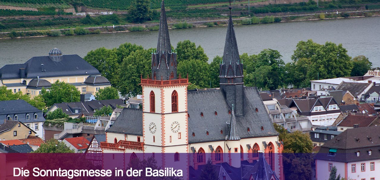 LIVE - Pfingsten: Die Sonntagsmesse aus der Basilika Bingen