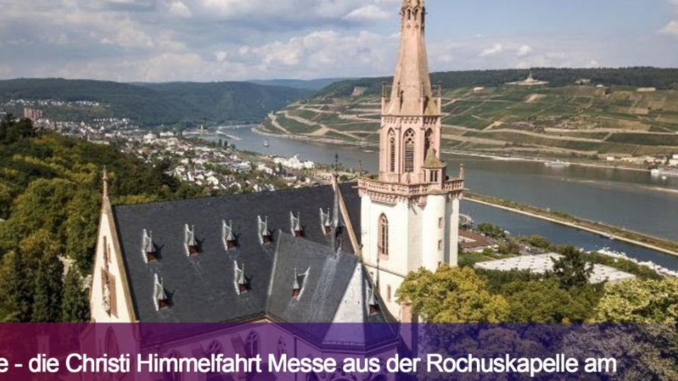 Rochusfest 2020 LIVE - Die Messe am Samstag aus der Rochuskapelle Bingen