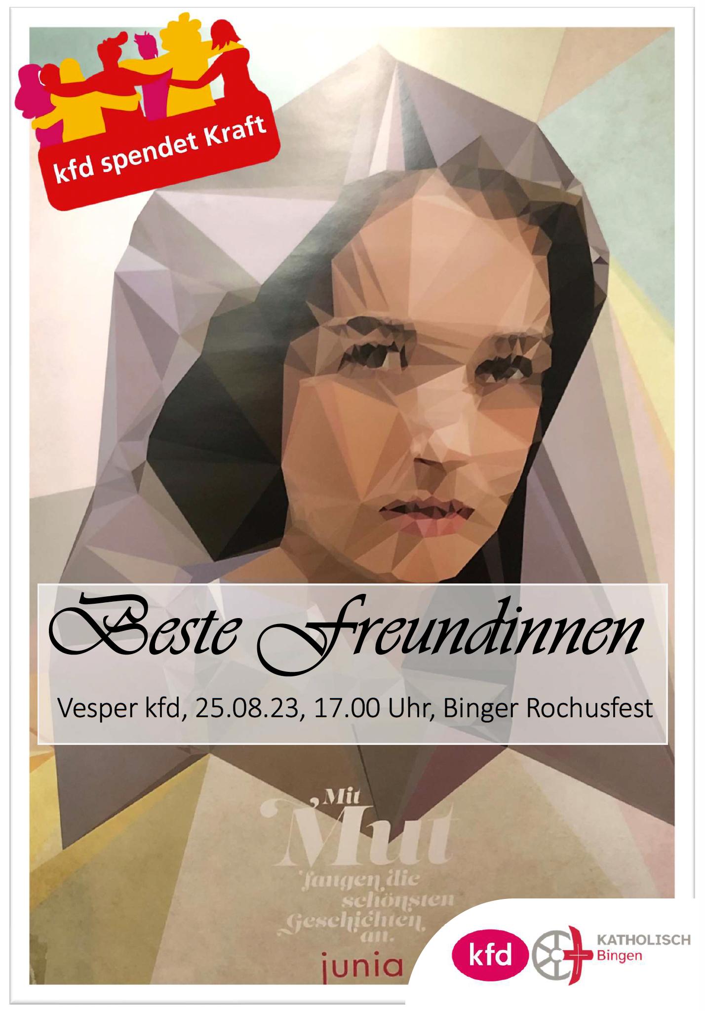 kfdVesper2023_plakat (c) Ingrid Ackermann-Grüger