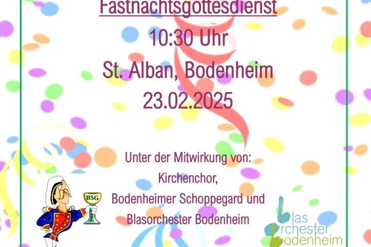 Fastnachtsgottesdienst 2025